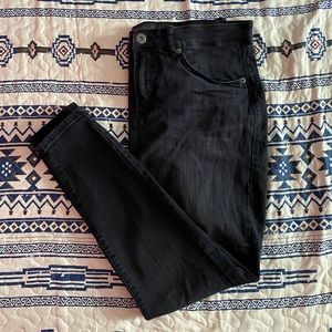 Torrid black skyhigh skinny jeans